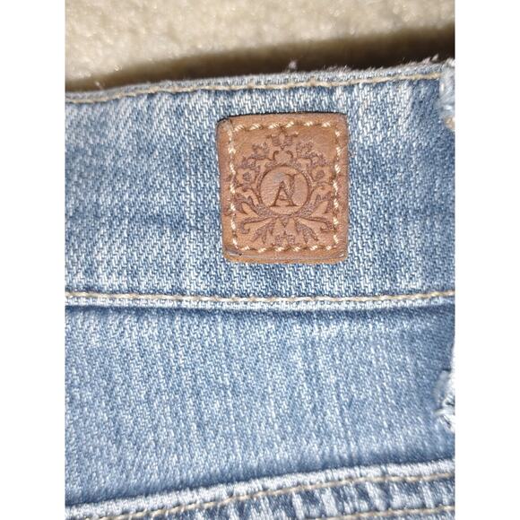 Vintage AJ Women's Size 6 Bootcut Flare Leg Jeans Denim Mid-rise Soft Girlfriend - Picture 2 of 7